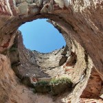 Hole to sky